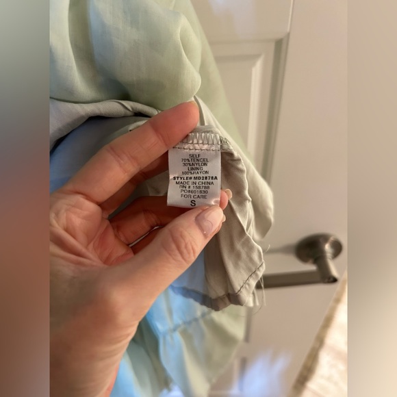 MABLE Maxi Sundress in light green - size S - Picture 5 of 5